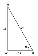 Exercice Triangles rectangles : cosinus d'un angle aigu : image 4