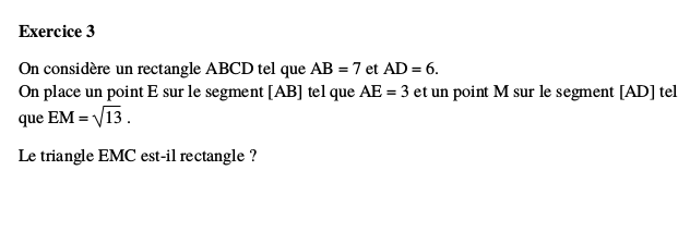 Exerices configuration du plan  : image 1