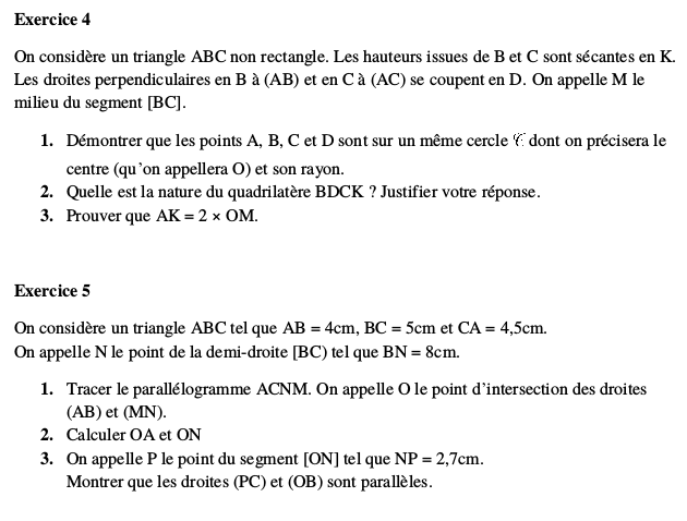 Exerices configuration du plan  : image 5