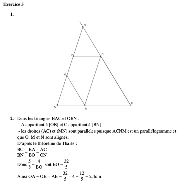 Exerices configuration du plan  : image 6