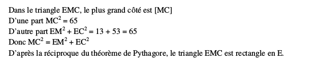 Exerices configuration du plan  : image 11