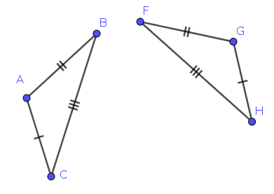 Les triangles égaux : image 1