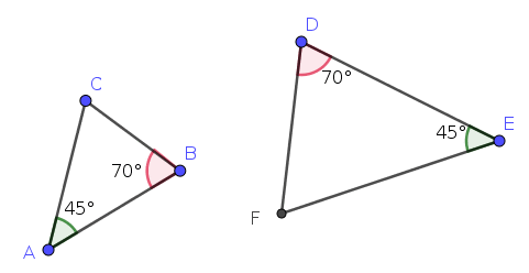 Les triangles semblables : image 2