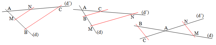 Théorème de Thalès et réciproque - Cours Maths 3ème : image 5