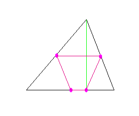 Raport de trap�ze isoc�le et triangle