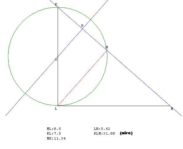 Aidez moi pour ce problem de geometrie svp ?