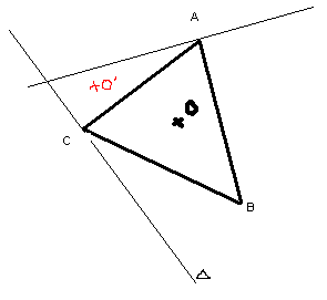 appartenance d un point  un triangle  ( demi-espace ????)