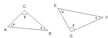 cts proportionnels des triangles semblables