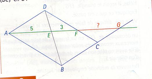 triangles de mme forme - longueur inconnur