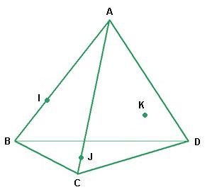 T�tra�dre - Sections planes