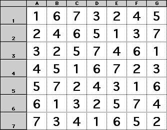 La grille effac�e.