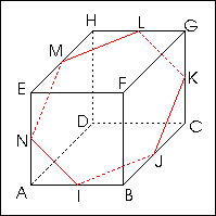 [2de] cube et hexagone