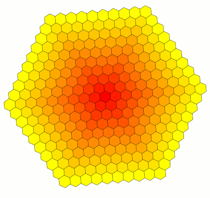 Tapis d hexagone