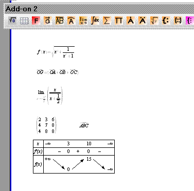 comment faire des tableaux de signes en traitement de texte