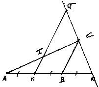 triangles et milieu