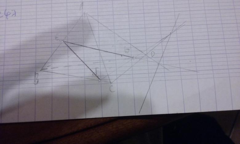 section d un tetraedre