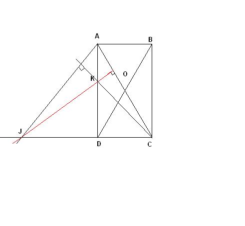  probleme geometrie  mediatrice dans rectangle 4eme