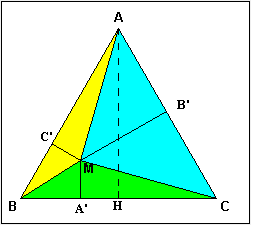 DM sur triangle