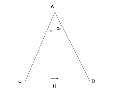 triangle isocele