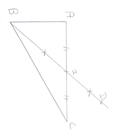 g�om�trie sur les propri�t� des droite de milieu etc