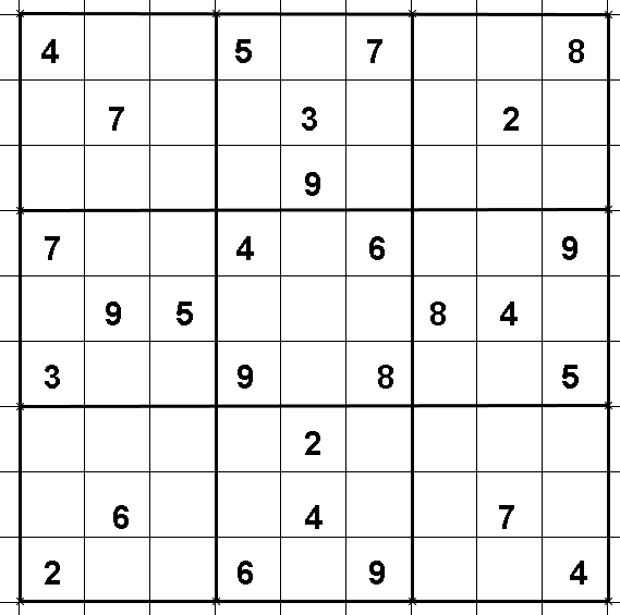 Jeux à Imprimer Sudoku en 2023  Sudoku, Sudoku difficile, Sudoku