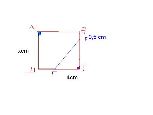 petit probl�me de x � faire pour lundi!
