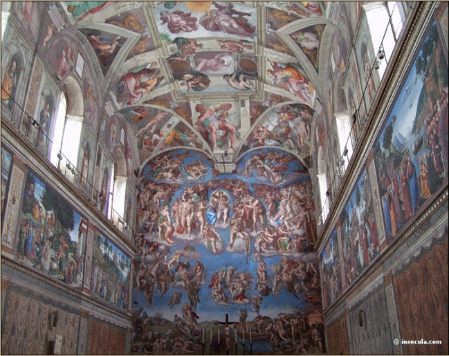 JFF : La chapelle Sixtine.