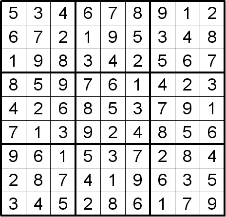 Challenge n177 : sudoku