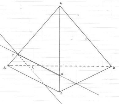 section d un t�tra�dre