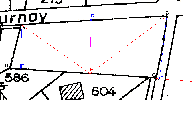 calcul de surface pour un terrain ...