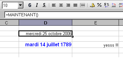 Le 14 Juillet 1789 correspondait � quel jour de la semaine