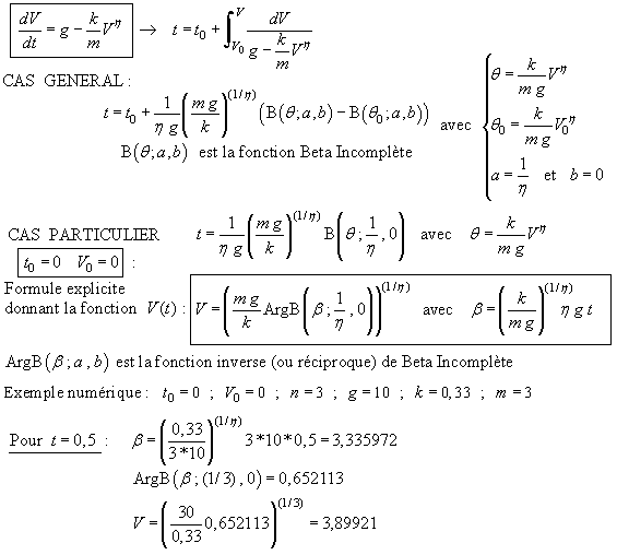 Equation diff�rentielle non lin�aire