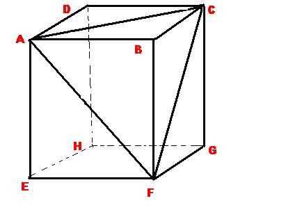 exercice de pyramide et de cube