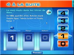 DEFI 148 : Quatre a la suite.