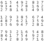 Challenge n207 : sudoku suprieur/infrieur