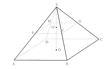 Exercice sur l\'orthogonalit des droites dans une pyramide