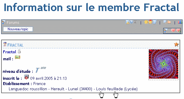 Si un mod�rateur savait ajouter ce post � la fin de la charade79