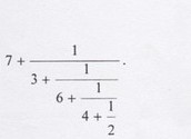 Fraction continue ?