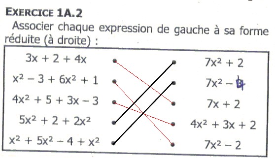 calcul litteral