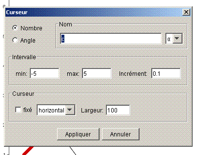 Utilisation du logiciel G�ogebra