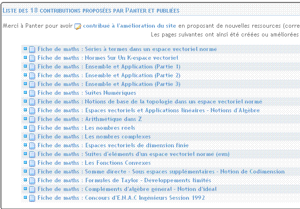 Nouveau(x) correcteur(s)