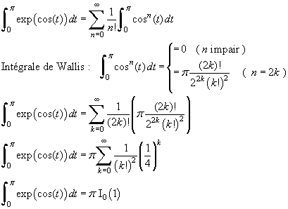 calcul d'intégrale - forum mathématiques - 191202
