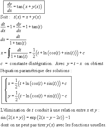 Equation Diffrentielle 