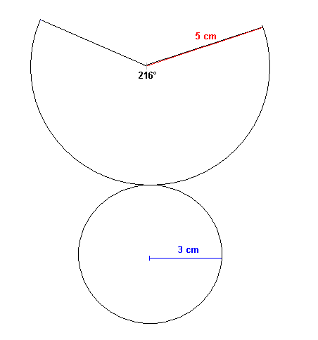 Probleme Patron D Un Cone Exercice De Mathematiques De Quatrieme 198188