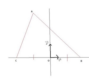Une relation m�trique dans un triangle