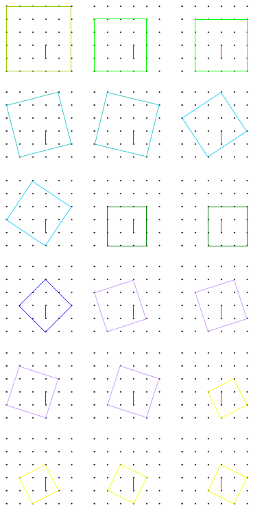 Enigmo 24 : Le toqu des carrs de tous cts 