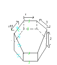 somme des longueurs des arretes du prisme