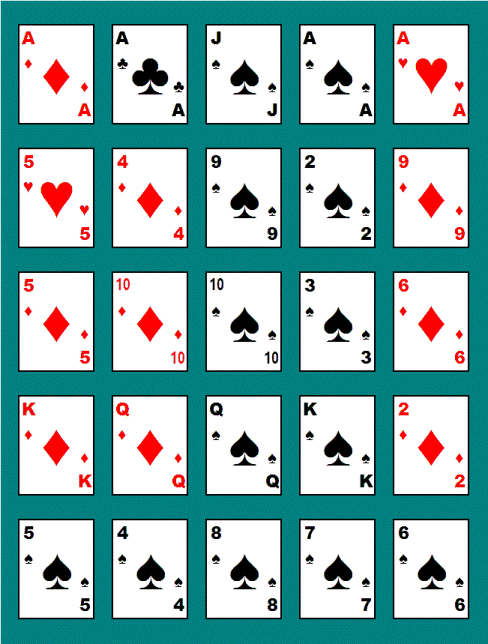 Enigmo 29 : Un carr de Poker