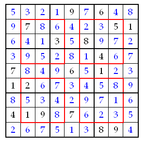 Variante Sudoku n1 ...