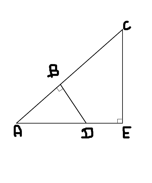 Cosinus et Thorme dans un triangl